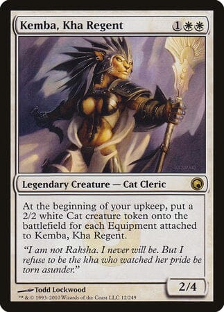 Kemba, Kha Regent [Scars of Mirrodin] MTG Single Magic: The Gathering  | Multizone: Comics And Games