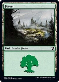 Forest (301) [Commander 2019] MTG Single Magic: The Gathering  | Multizone: Comics And Games