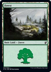 Forest (301) [Commander 2019] MTG Single Magic: The Gathering  | Multizone: Comics And Games