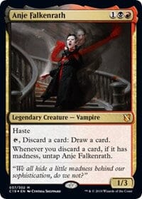 Anje Falkenrath (Commander 2019) [Oversize Cards] MTG Single Magic: The Gathering  | Multizone: Comics And Games