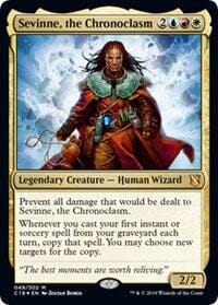 Sevinne, the Chronoclasm (Commander 2019) [Oversize Cards] MTG Single Magic: The Gathering  | Multizone: Comics And Games