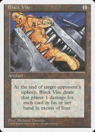 Black Vise [Fourth Edition] MTG Single Magic: The Gathering  | Multizone: Comics And Games