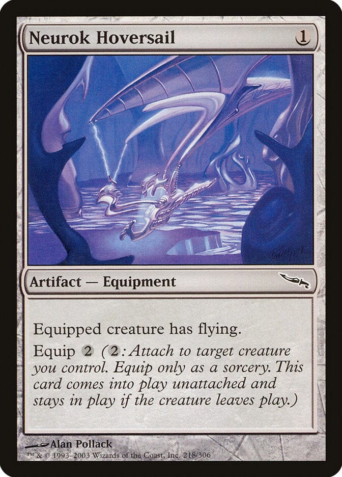 Neurok Hoversail [Mirrodin] MTG Single Magic: The Gathering  | Multizone: Comics And Games