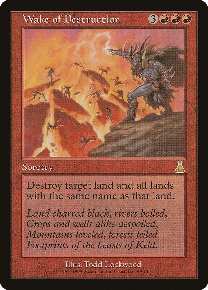 Wake of Destruction [Urza's Destiny] MTG Single Magic: The Gathering  | Multizone: Comics And Games
