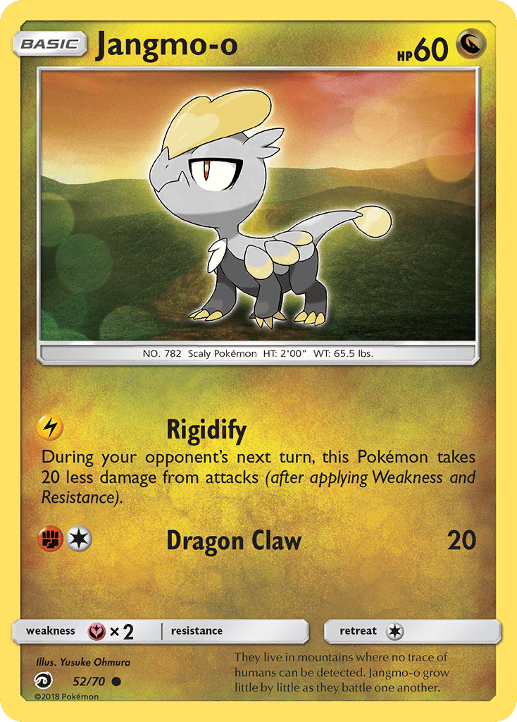 Jangmo-o (52/70) [Sun & Moon: Dragon Majesty] Pokemon Single Pokémon  | Multizone: Comics And Games