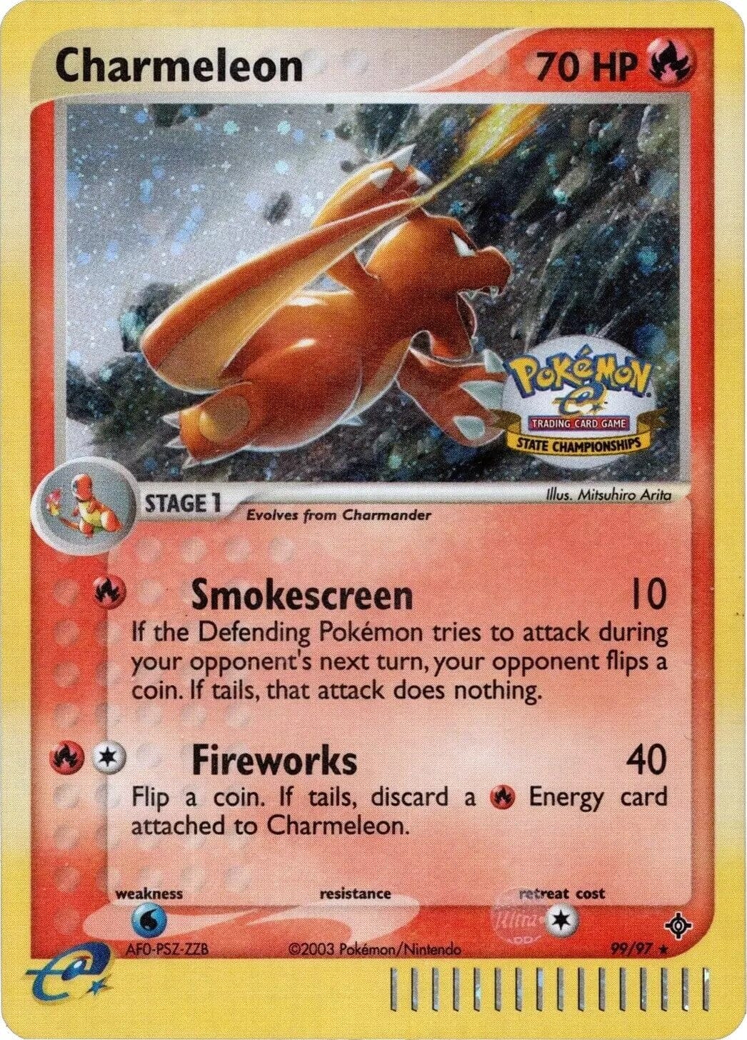 Charmeleon (99/97) (State Championship) [EX: Dragon] Pokemon Single Pokémon  | Multizone: Comics And Games