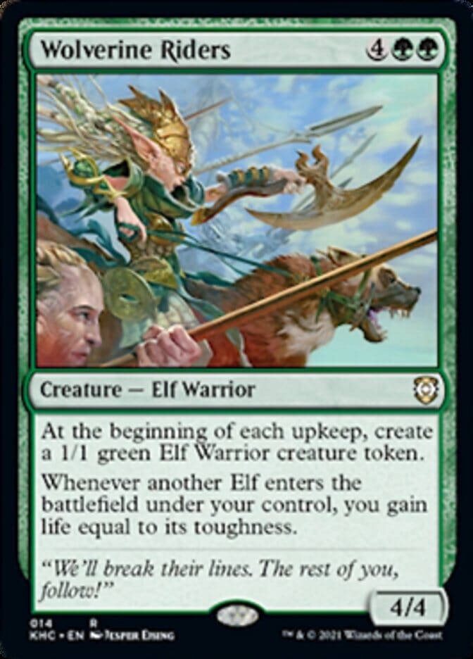 Wolverine Riders [Kaldheim Commander] MTG Single Magic: The Gathering  | Multizone: Comics And Games