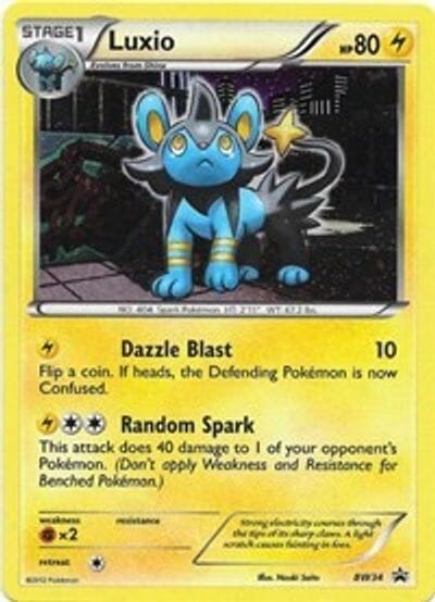 Luxio (BW34) (Cosmos Holo) [Black & White: Black Star Promos] Pokemon Single Pokémon  | Multizone: Comics And Games