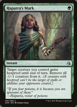Hapatra's Mark [Amonkhet] MTG Single Magic: The Gathering  | Multizone: Comics And Games