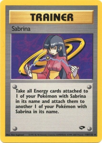 Sabrina (110/132) [Gym Challenge Unlimited] Pokemon Single Pokémon  | Multizone: Comics And Games