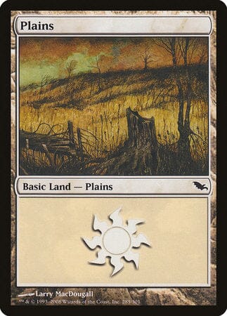Plains (285) [Shadowmoor] MTG Single Magic: The Gathering  | Multizone: Comics And Games