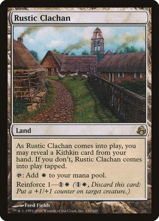 Rustic Clachan [Morningtide] MTG Single Magic: The Gathering  | Multizone: Comics And Games