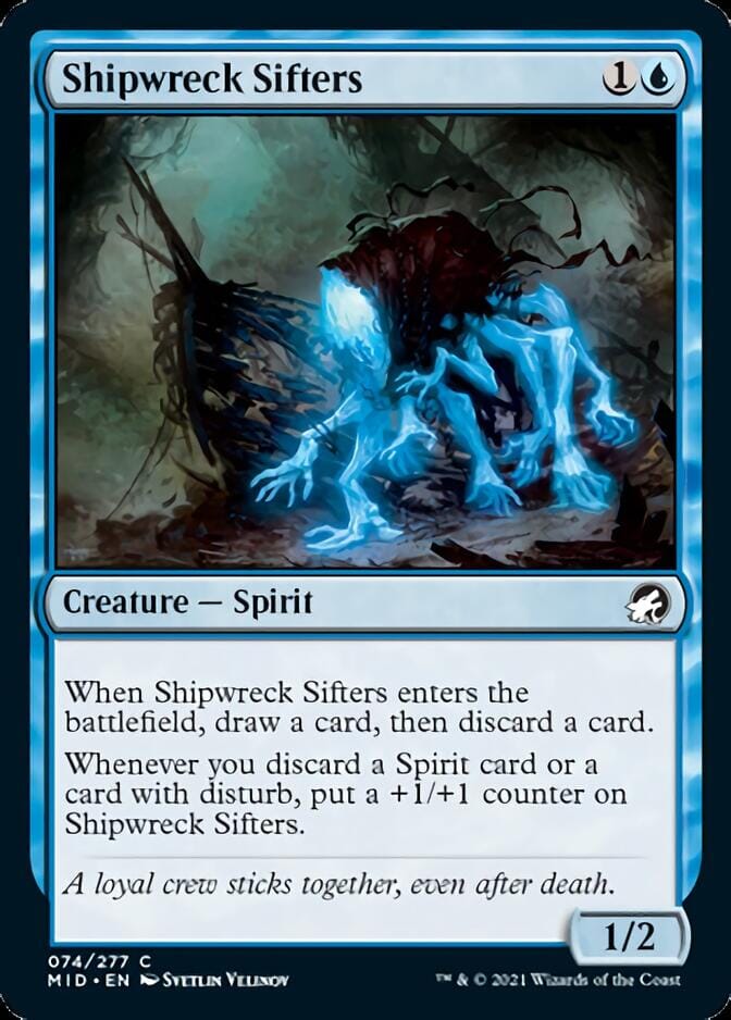 Shipwreck Sifters [Innistrad: Midnight Hunt] MTG Single Magic: The Gathering  | Multizone: Comics And Games