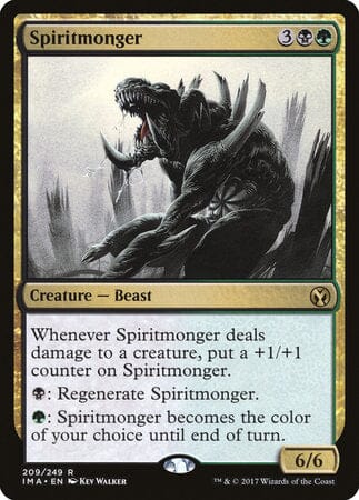 Spiritmonger [Iconic Masters] MTG Single Magic: The Gathering  | Multizone: Comics And Games