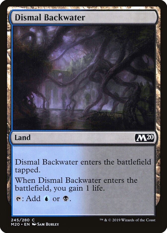 Dismal Backwater [Core Set 2020] MTG Single Magic: The Gathering  | Multizone: Comics And Games