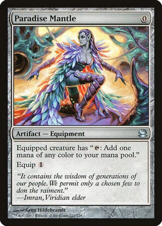 Paradise Mantle [Modern Masters] MTG Single Magic: The Gathering  | Multizone: Comics And Games