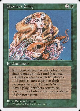 Titania's Song [Fourth Edition] MTG Single Magic: The Gathering  | Multizone: Comics And Games