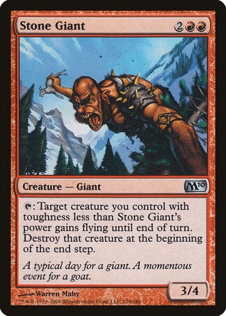 Stone Giant [Magic 2010] MTG Single Magic: The Gathering  | Multizone: Comics And Games