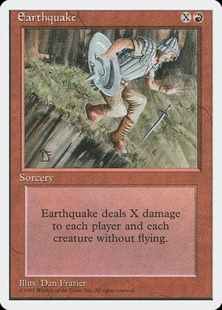 Earthquake [Fourth Edition] MTG Single Magic: The Gathering  | Multizone: Comics And Games