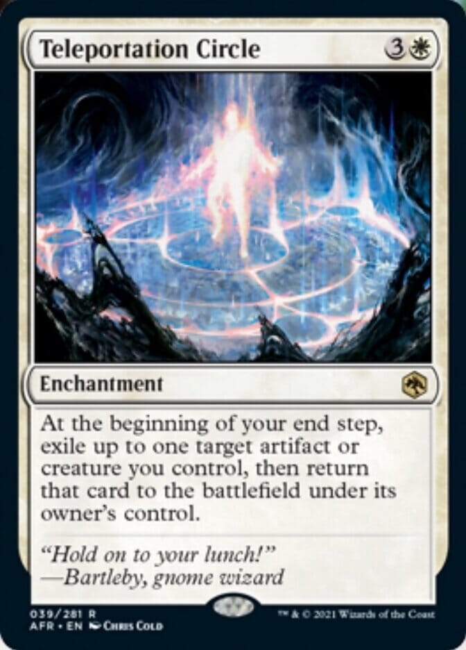 Teleportation Circle [Dungeons & Dragons: Adventures in the Forgotten Realms] MTG Single Magic: The Gathering  | Multizone: Comics And Games