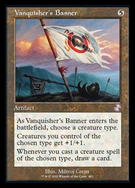 Vanquisher's Banner (Timeshifted) [Time Spiral Remastered] MTG Single Magic: The Gathering  | Multizone: Comics And Games