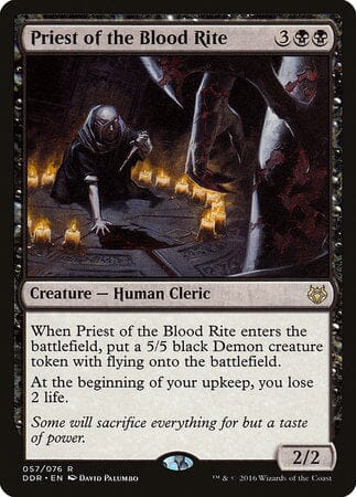 Priest of the Blood Rite [Duel Decks: Nissa vs. Ob Nixilis] MTG Single Magic: The Gathering  | Multizone: Comics And Games