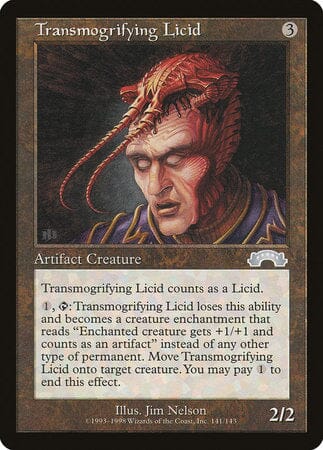 Transmogrifying Licid [Exodus] MTG Single Magic: The Gathering  | Multizone: Comics And Games