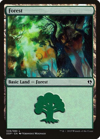 Forest (39) [Duel Decks: Zendikar vs. Eldrazi] MTG Single Magic: The Gathering  | Multizone: Comics And Games