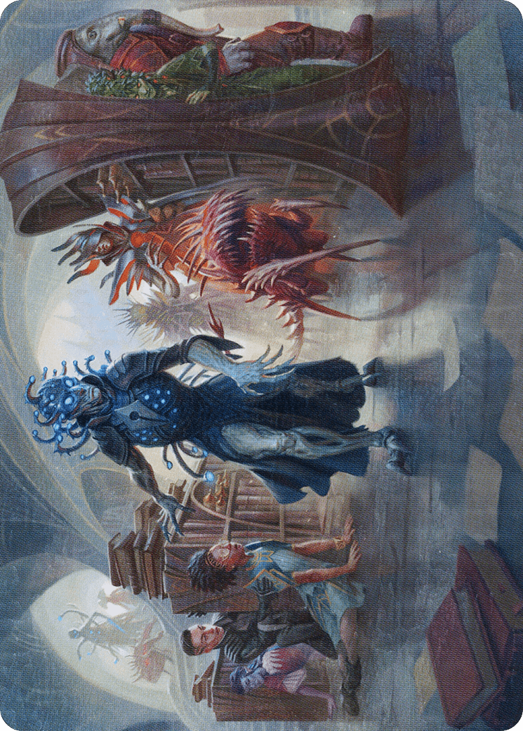 Invasion of Arcavios Art Card [March of the Machine Art Series] MTG Single Magic: The Gathering  | Multizone: Comics And Games
