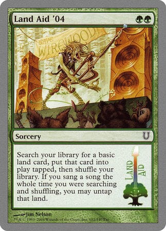 Land Aid '04 [Unhinged] MTG Single Magic: The Gathering  | Multizone: Comics And Games