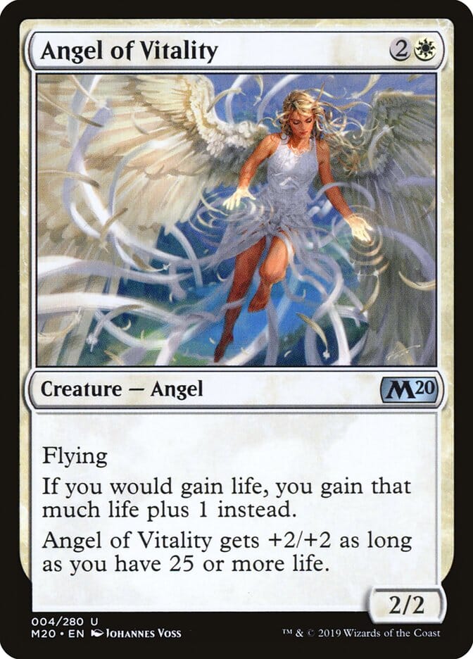 Angel of Vitality [Core Set 2020] MTG Single Magic: The Gathering  | Multizone: Comics And Games