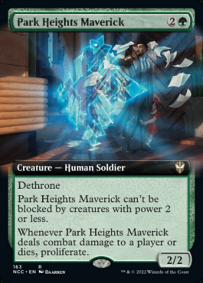 Park Heights Maverick (Extended Art) [Streets of New Capenna Commander] MTG Single Magic: The Gathering  | Multizone: Comics And Games