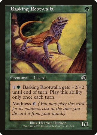 Basking Rootwalla [Torment] MTG Single Magic: The Gathering  | Multizone: Comics And Games