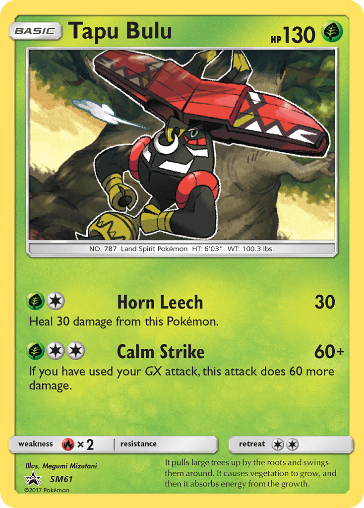 Tapu Bulu (SM61) [Sun & Moon: Black Star Promos] Pokemon Single Pokémon  | Multizone: Comics And Games