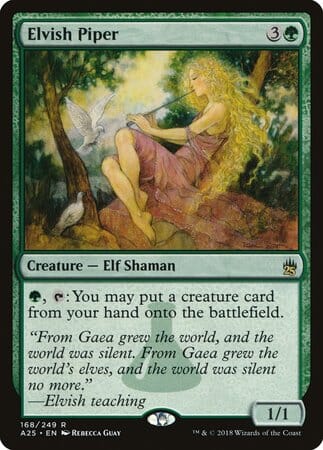 Elvish Piper [Masters 25] MTG Single Magic: The Gathering  | Multizone: Comics And Games