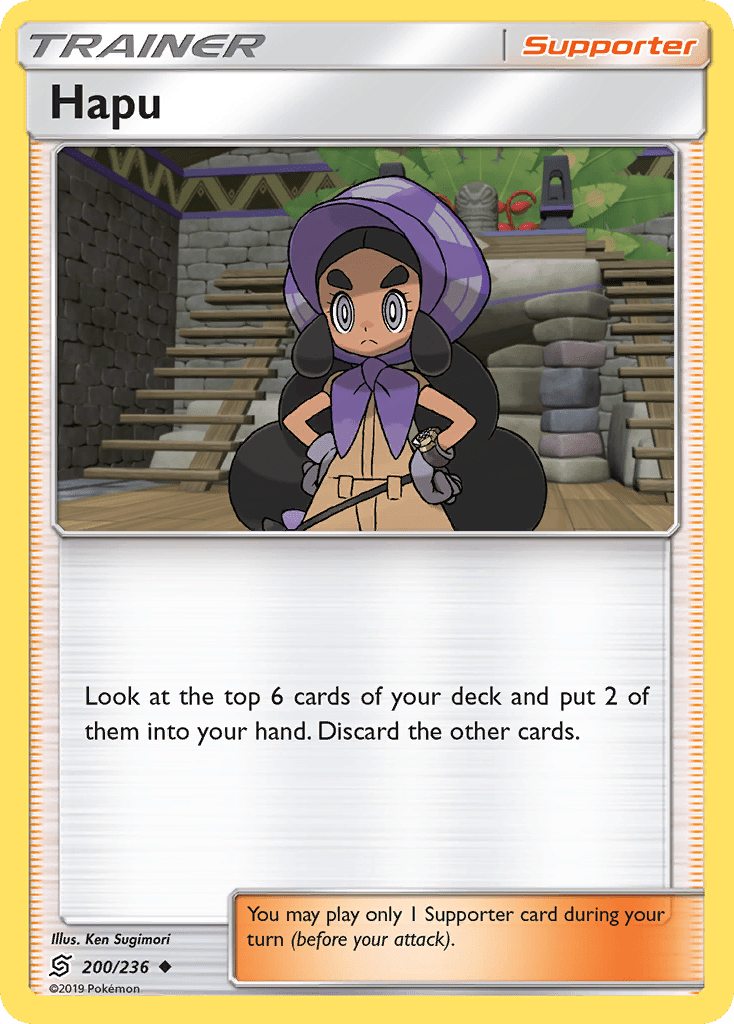 Hapu (200/236) [Sun & Moon: Unified Minds] Pokemon Single Pokémon  | Multizone: Comics And Games