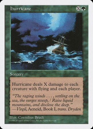 Hurricane [Fifth Edition] MTG Single Magic: The Gathering  | Multizone: Comics And Games