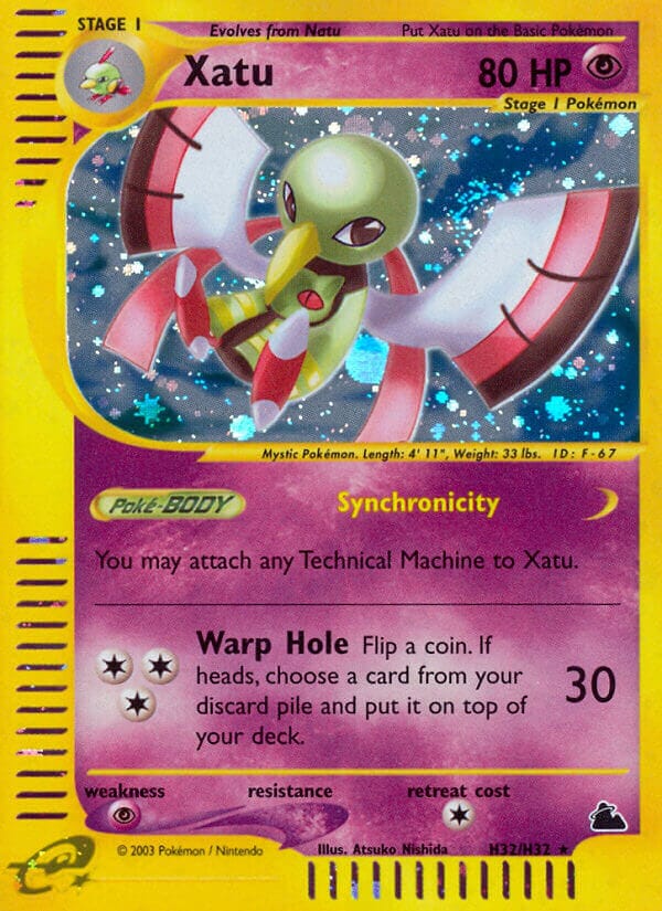 Xatu (H32/H32) [Skyridge] Pokemon Single Pokémon  | Multizone: Comics And Games