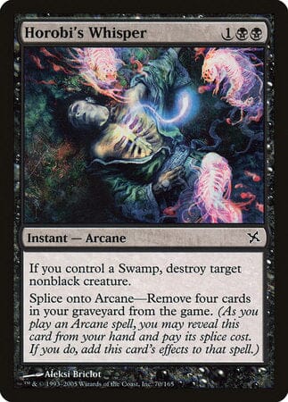 Horobi's Whisper [Betrayers of Kamigawa] MTG Single Magic: The Gathering  | Multizone: Comics And Games