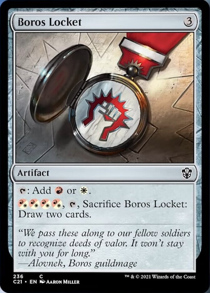 Boros Locket [Commander 2021] MTG Single Magic: The Gathering  | Multizone: Comics And Games