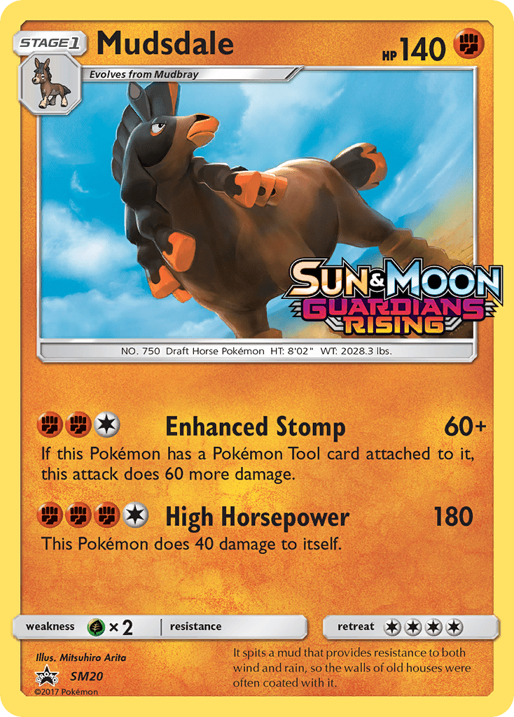 Mudsdale (SM20) [Sun & Moon: Black Star Promos] Pokemon Single Pokémon  | Multizone: Comics And Games
