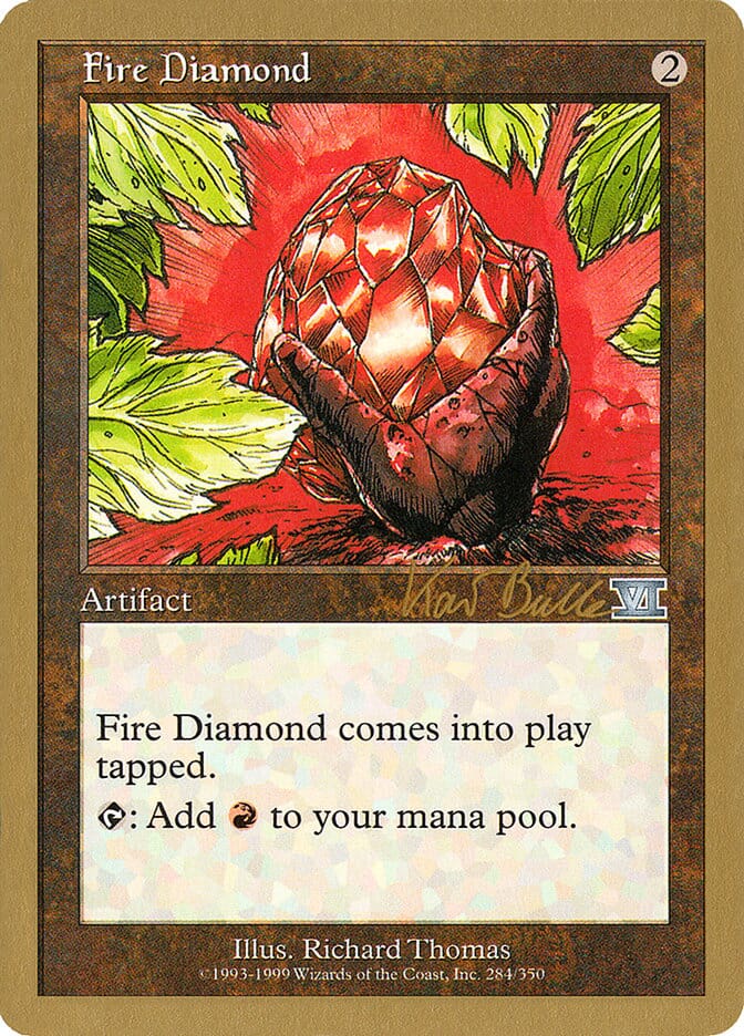 Fire Diamond (Kai Budde) [World Championship Decks 1999] MTG Single Magic: The Gathering  | Multizone: Comics And Games
