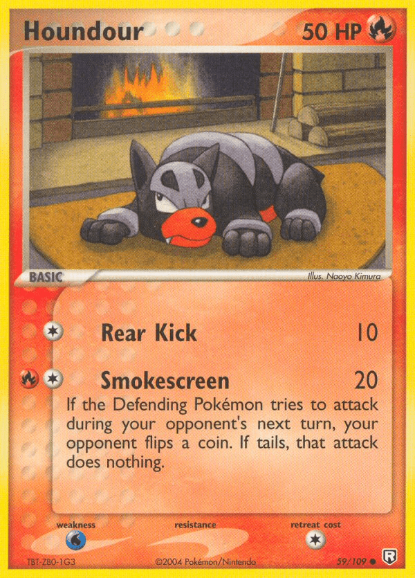 Houndour (59/109) [EX: Team Rocket Returns] Pokemon Single Pokémon  | Multizone: Comics And Games