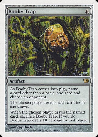 Booby Trap [Ninth Edition] MTG Single Magic: The Gathering  | Multizone: Comics And Games