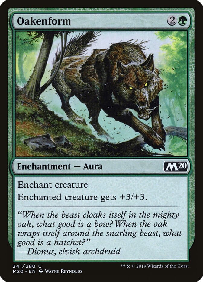 Oakenform [Core Set 2020] MTG Single Magic: The Gathering  | Multizone: Comics And Games