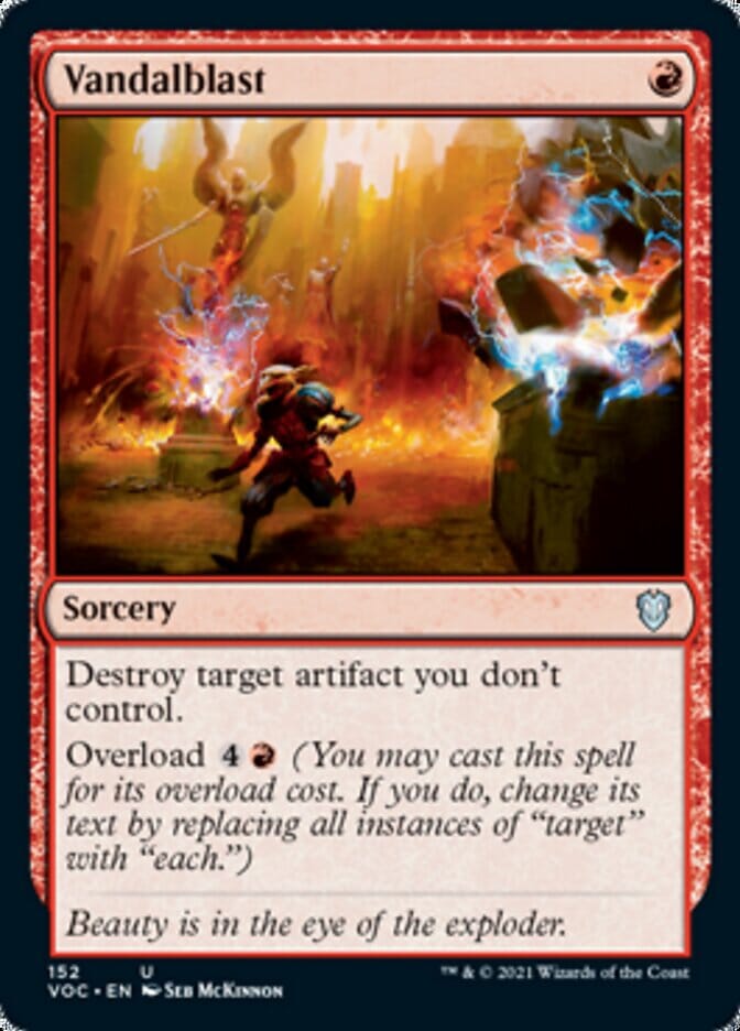 Vandalblast [Innistrad: Crimson Vow Commander] MTG Single Magic: The Gathering  | Multizone: Comics And Games