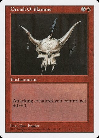 Orcish Oriflamme [Fifth Edition] MTG Single Magic: The Gathering  | Multizone: Comics And Games