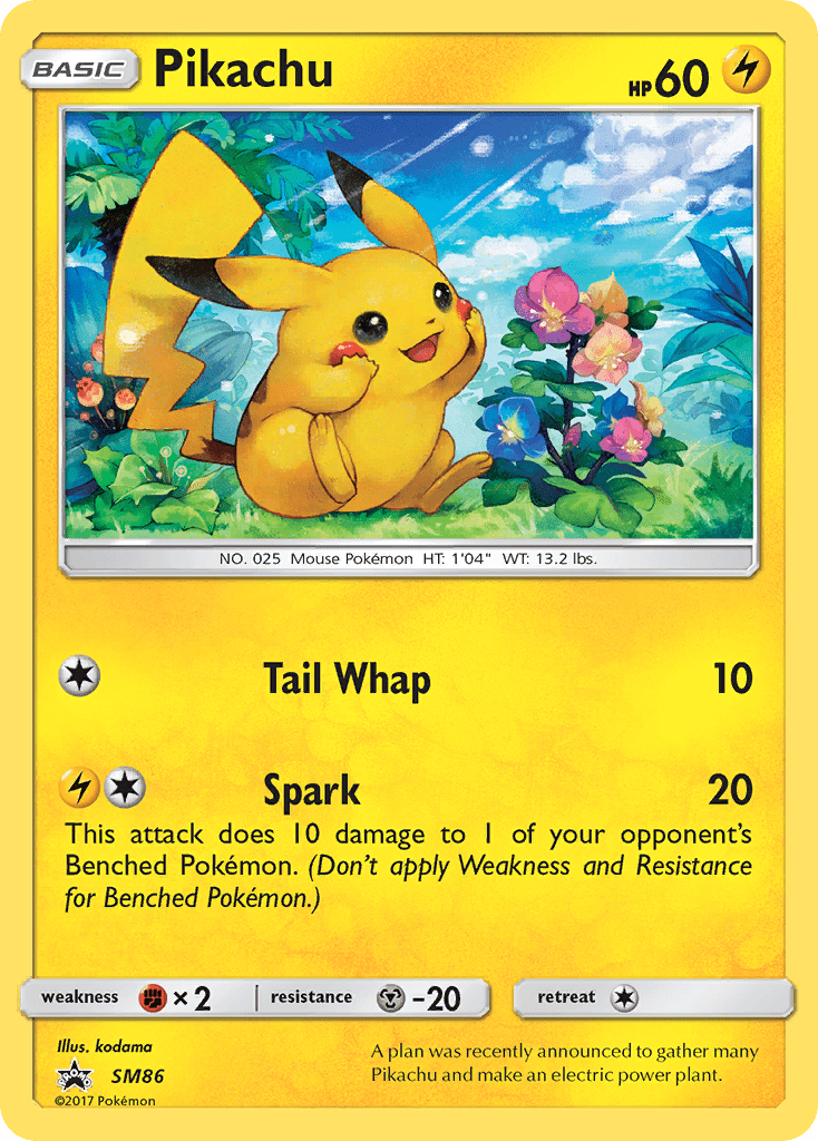 Pikachu (SM86) [Sun & Moon: Black Star Promos] Pokemon Single Pokémon  | Multizone: Comics And Games