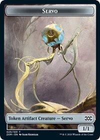 Servo // Thopter (026) Double-sided Token [Double Masters Tokens] MTG Single Magic: The Gathering  | Multizone: Comics And Games