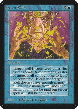 Power Sink [Limited Edition Alpha] MTG Single Magic: The Gathering  | Multizone: Comics And Games